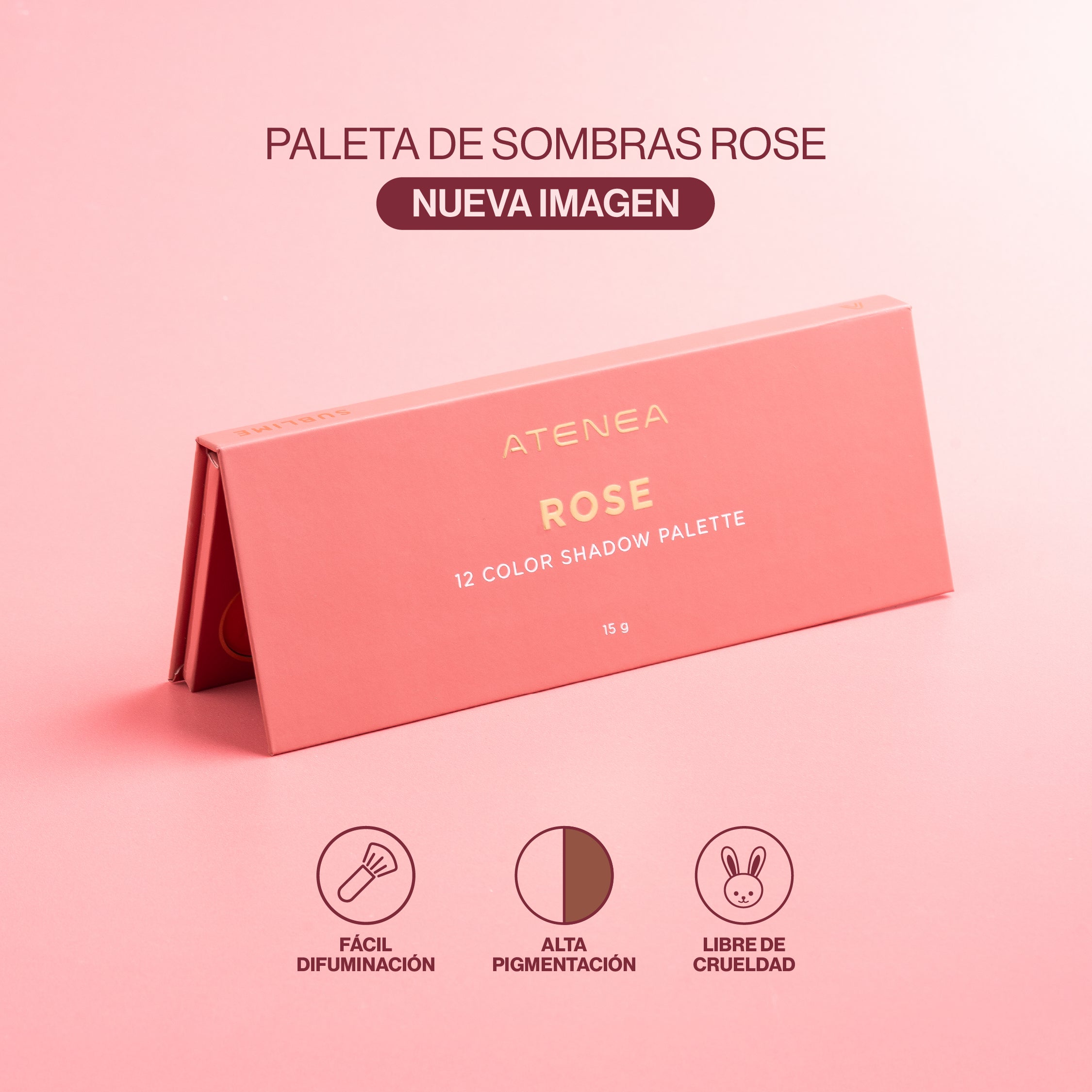 Paleta de sombras Rose Sublime