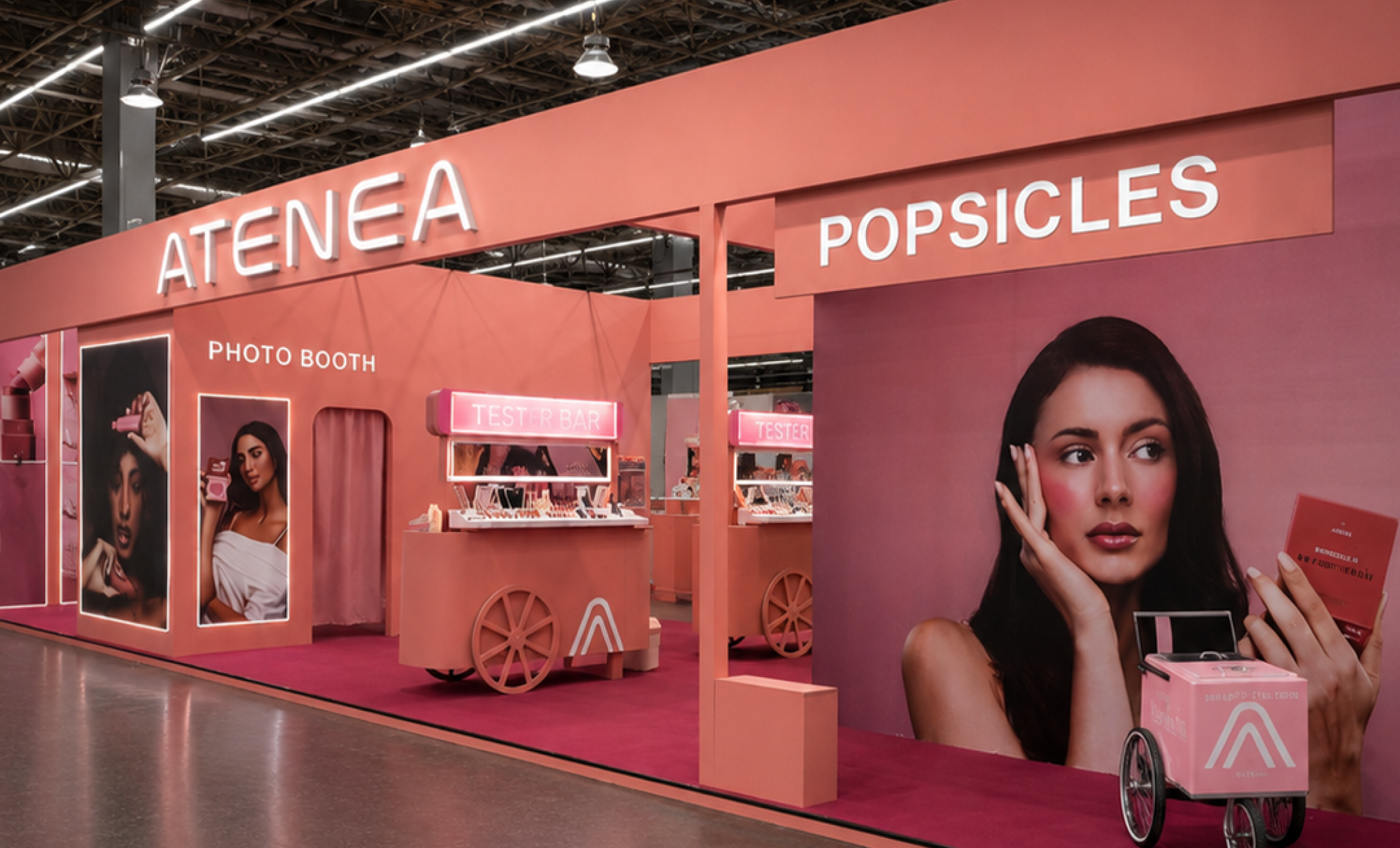 Logra un look profesional con Atenea Beauty en EBIO: descubre el Stand 5089 y aprovecha un 30% de descuento exclusivo.