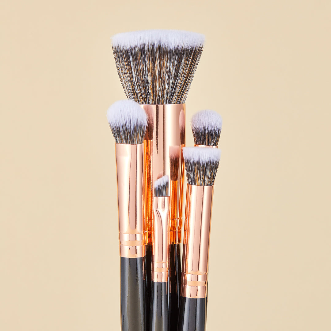 KIT DE BROCHAS DE MAQUILLAJE FLAWLESS X46 PCS