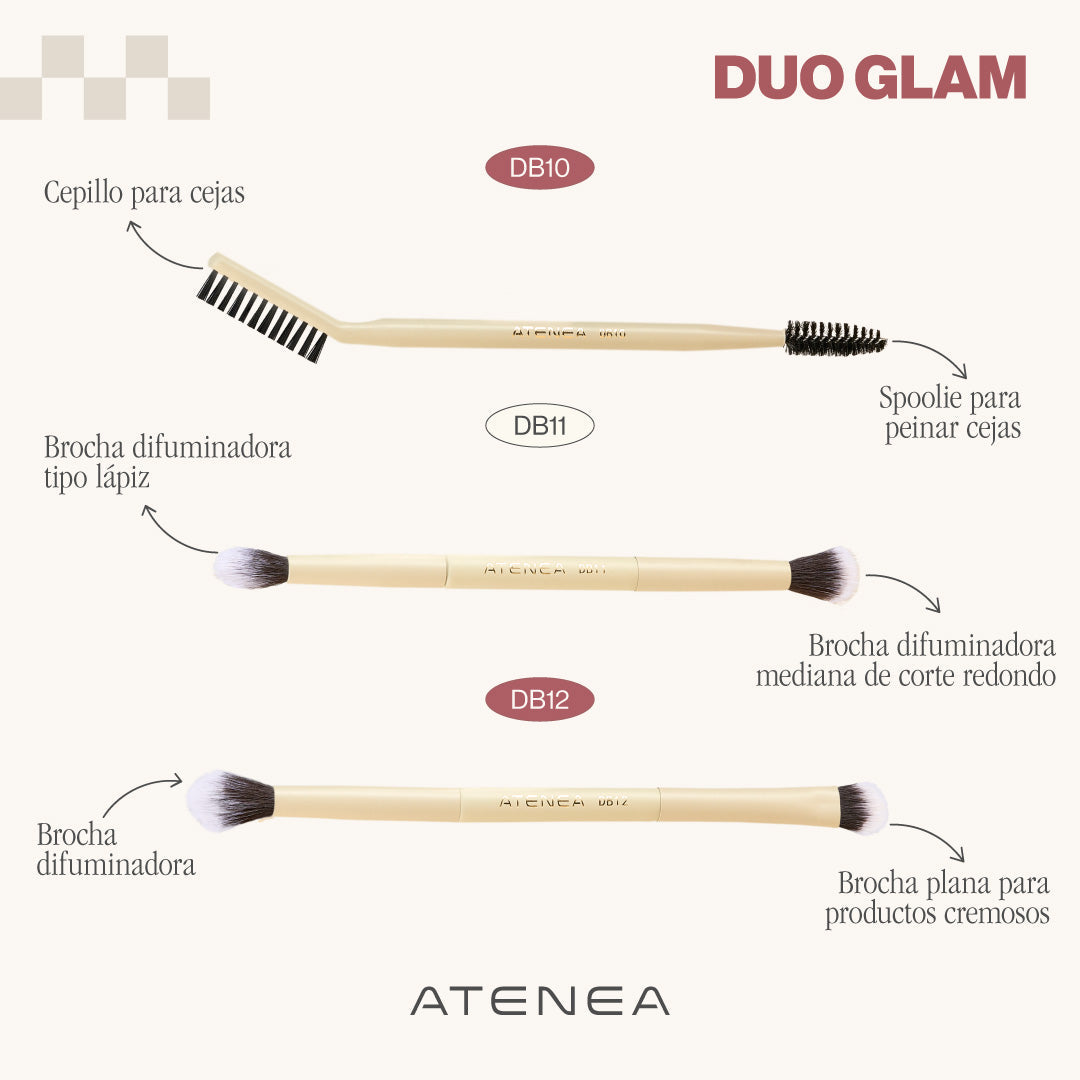 BROCHA DUO CEPILLO PARA CEJAS