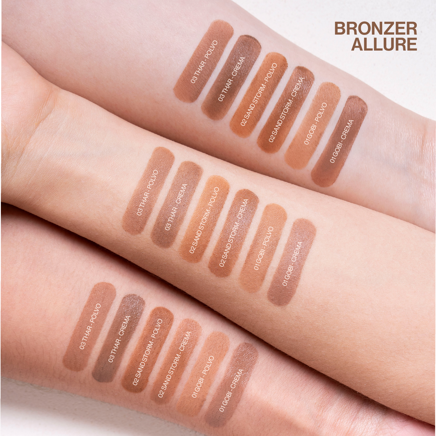 BRONZER ALLURE CREMA Y COMPACTO