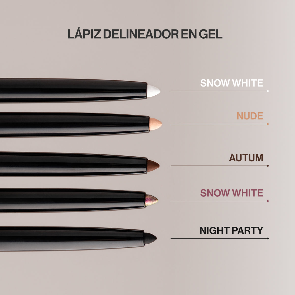 LÁPIZ DELINEADOR EN GEL 1ST SCENE