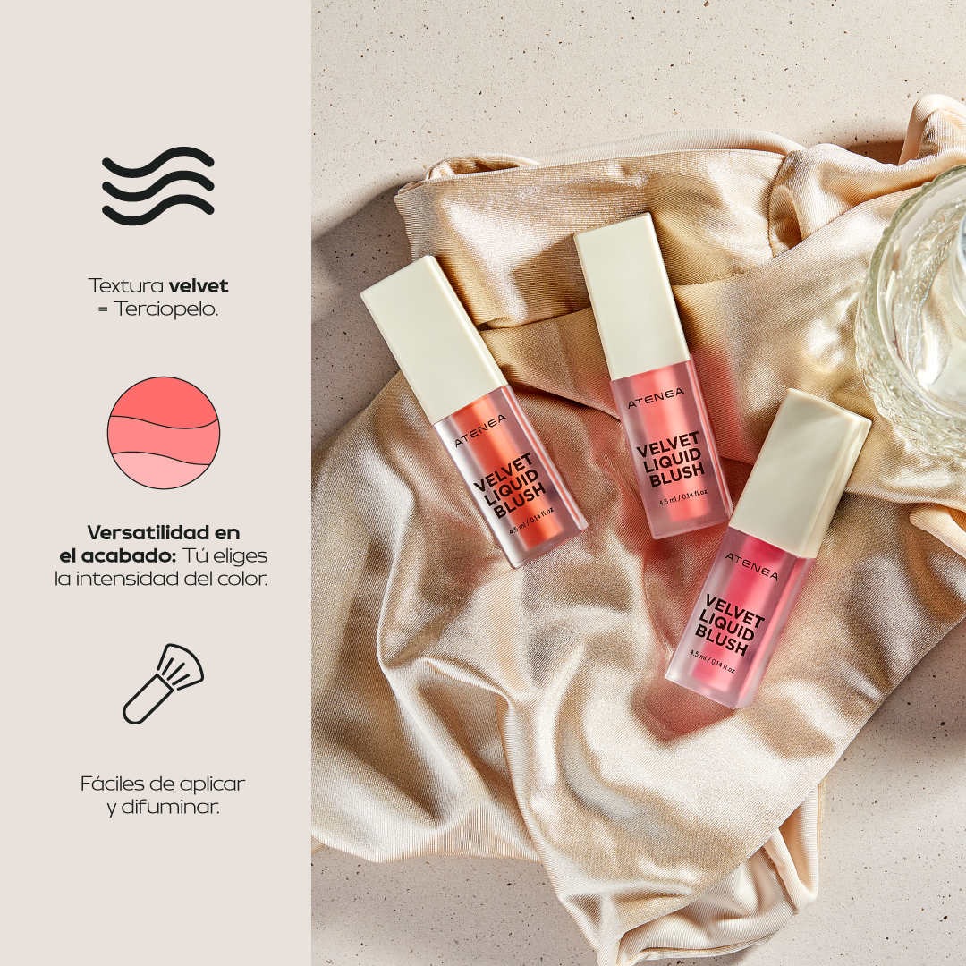 RUBORES LÍQUIDOS VELVET COLLECTION