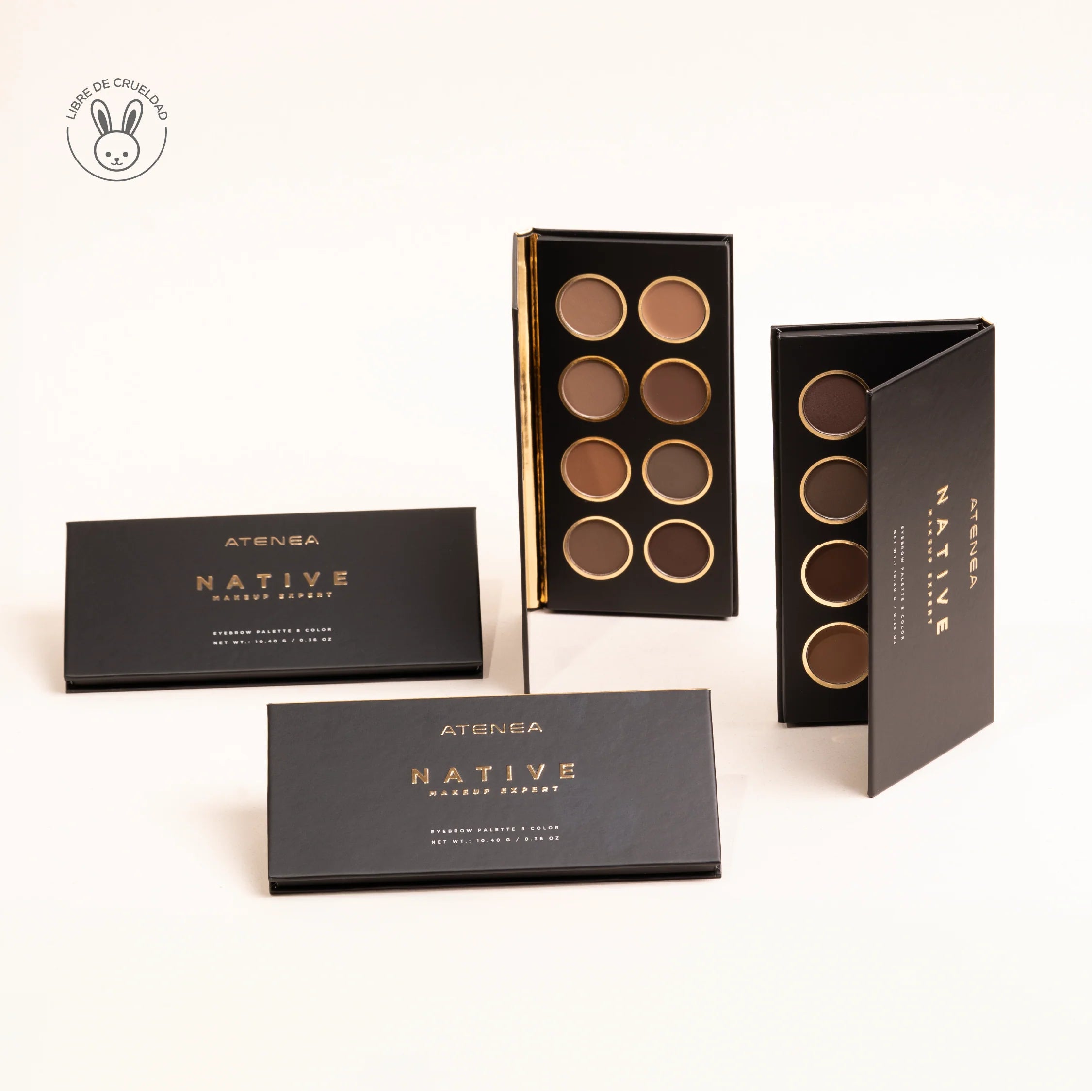 PALETA DE CEJAS NATIVE MAKEUP EXPERT