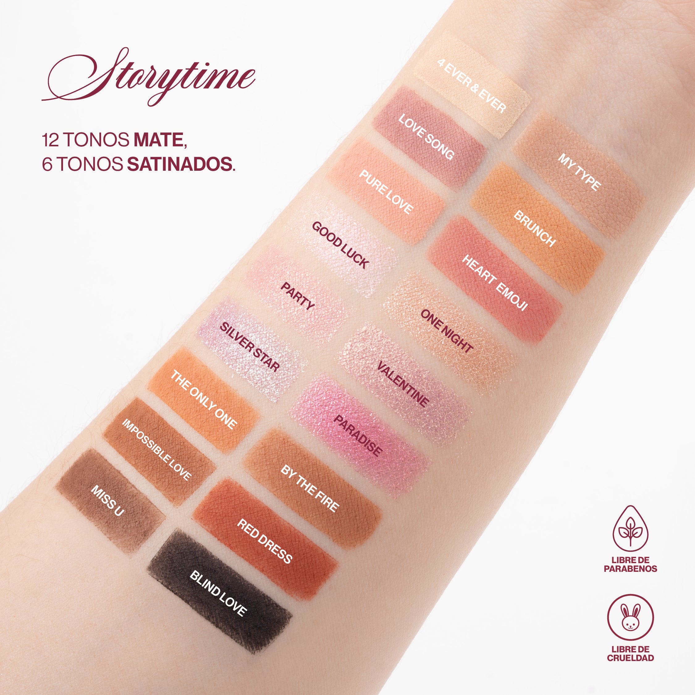 PALETA DE SOMBRAS STORYTIME