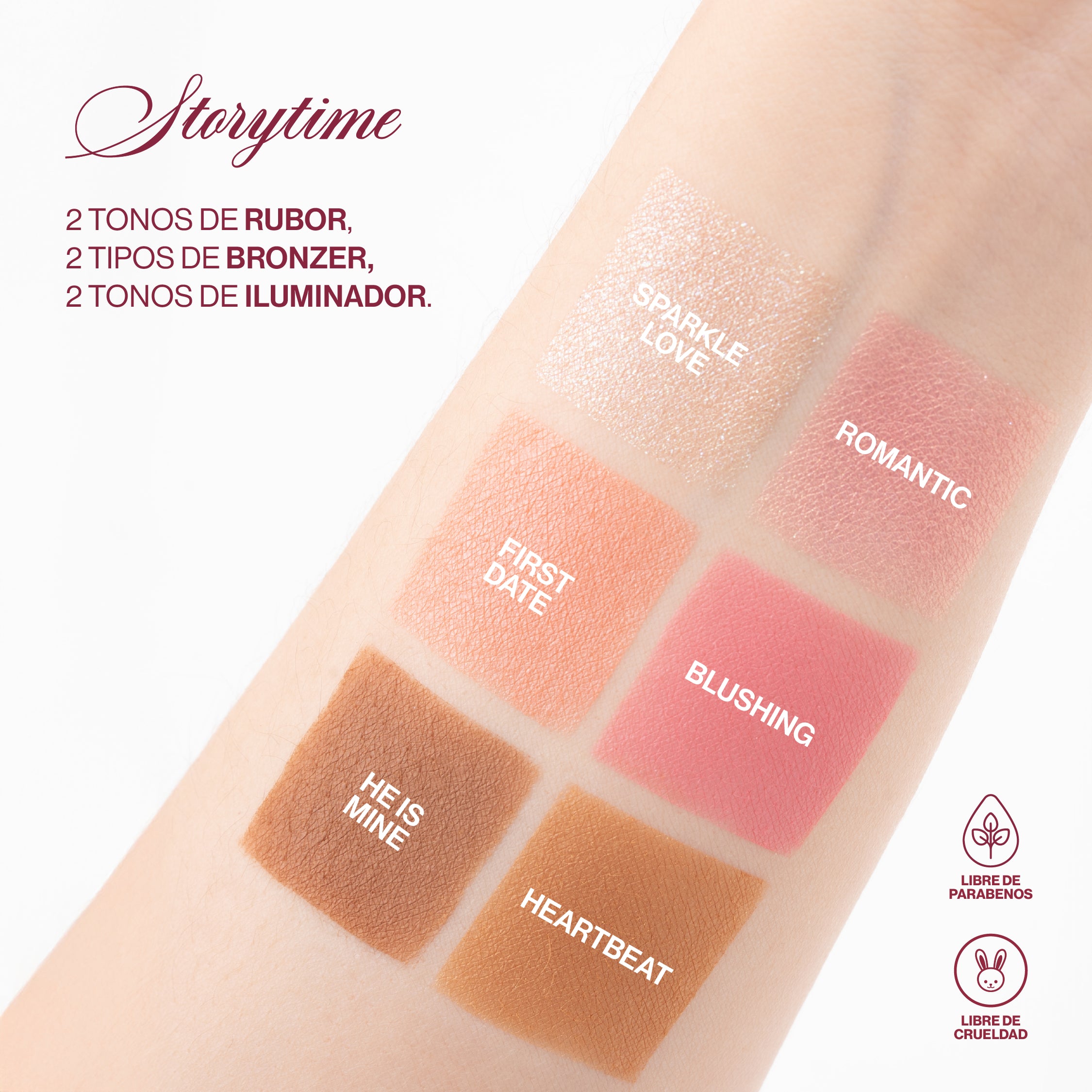 PALETA DE SOMBRAS STORYTIME